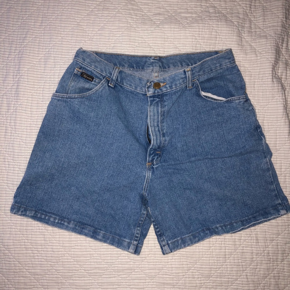 Vintage wrangler mom shorts